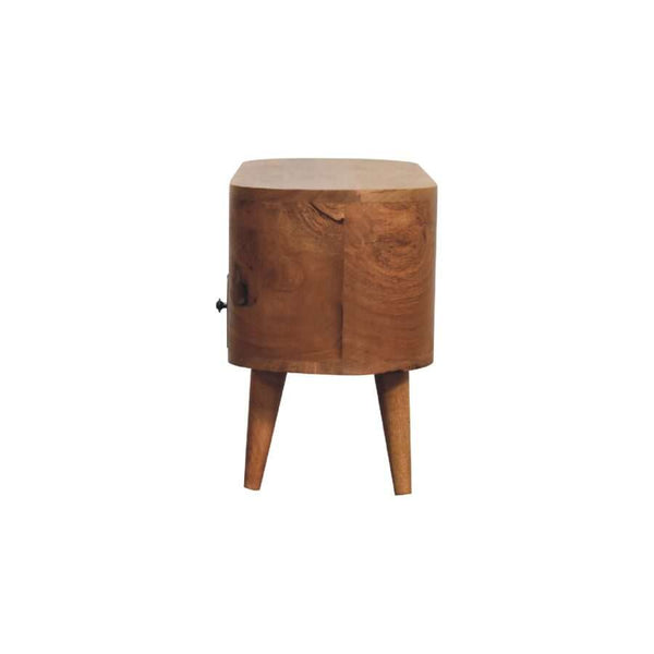 Mini Rounded Entertainment Unit - My Store