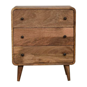 Mini Curved Oak-ish Chest - My Store