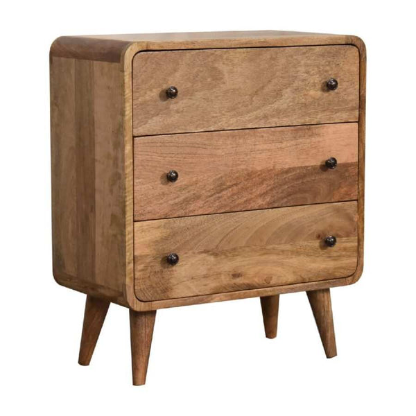 Mini Curved Oak-ish Chest - My Store