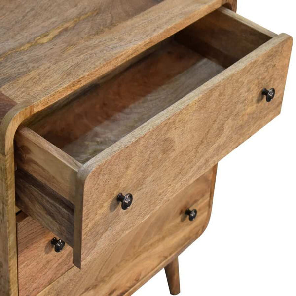 Mini Curved Oak-ish Chest - My Store