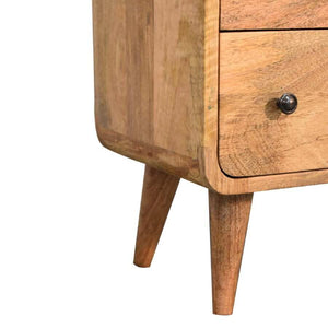 Mini Curved Oak-ish Chest - My Store
