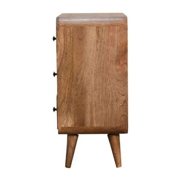Mini Curved Oak-ish Chest - My Store