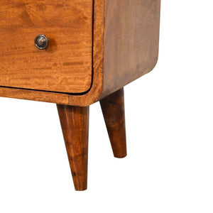 Mini Curved Chestnut Chest - My Store
