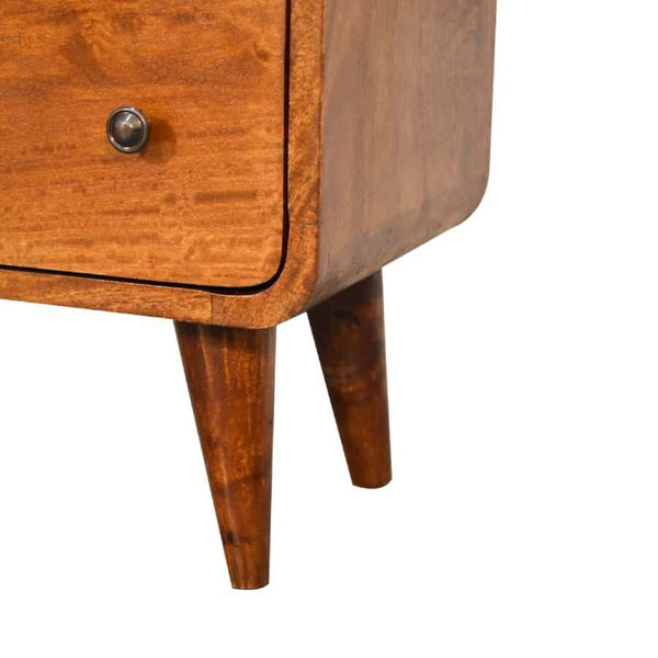 Mini Curved Chestnut Chest - My Store