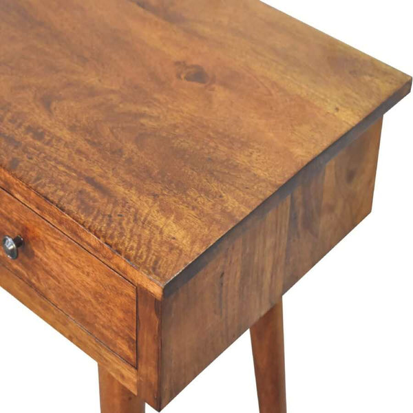 Large 3 Drawer Chestnut Console - My Store