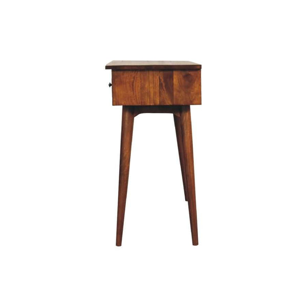 Large 3 Drawer Chestnut Console - My Store