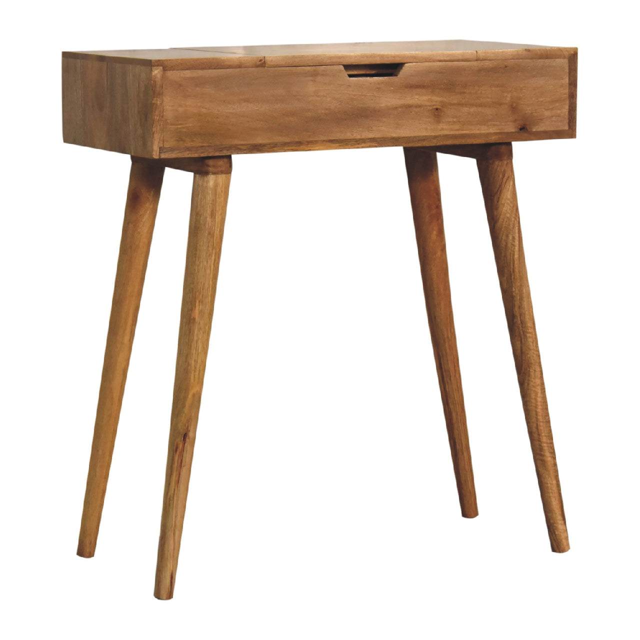 Mini Oak Dressing Table Mirror