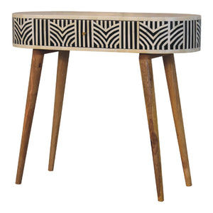 Edessa Bone Inlay Console Table