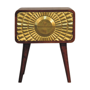 Eden Curved Bedside - My Store