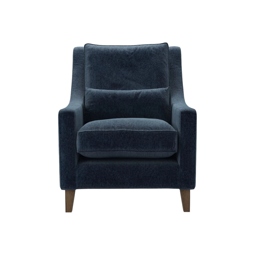 Iggy High Back Armchair in Pumice House Basket Weave