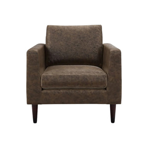 Jude Armchair in Ash Faux Leather