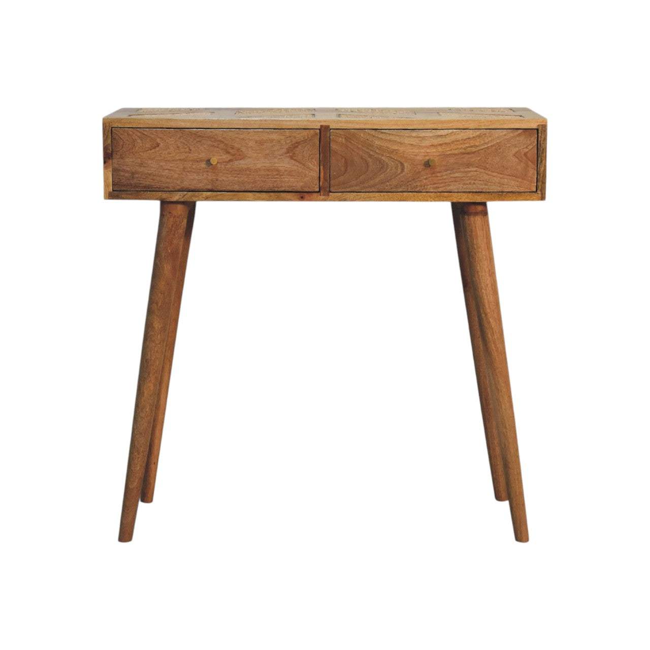 Larissa Aztec Mango Wood Console Table