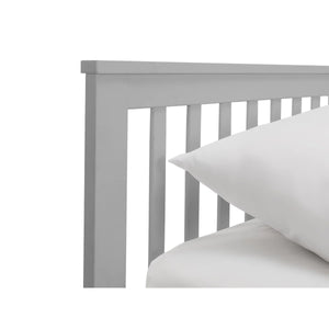 Maisie Light Grey Wooden Captain's Bed with Pull-Out Underbed & Storage Drawers – Single