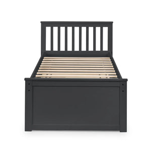 Maisie Single Captain's Bed with Pull-Out Guest Bed & Storage Drawers – White Lacquer