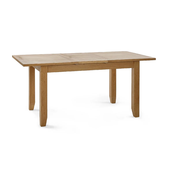 Mallory Solid Oak Extending Dining Table – 180-220cm 6-8 Seater Natural Oak