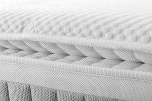 Capsule 3000 Pocket Spring Pillow Top Mattress with Breathable Tencel Fabric, Medium-Firm Orthopaedic Support & Luxury Comfort