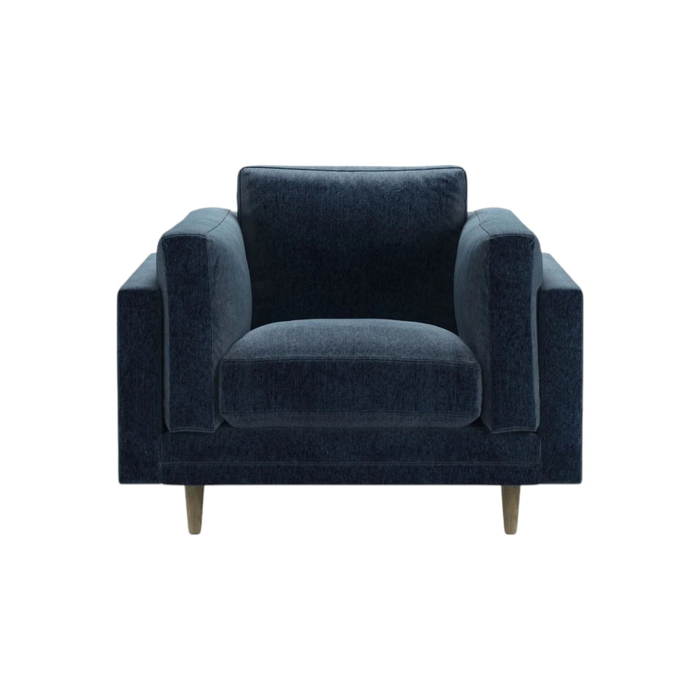 Marco Armchair in Pumice House Basket Weave