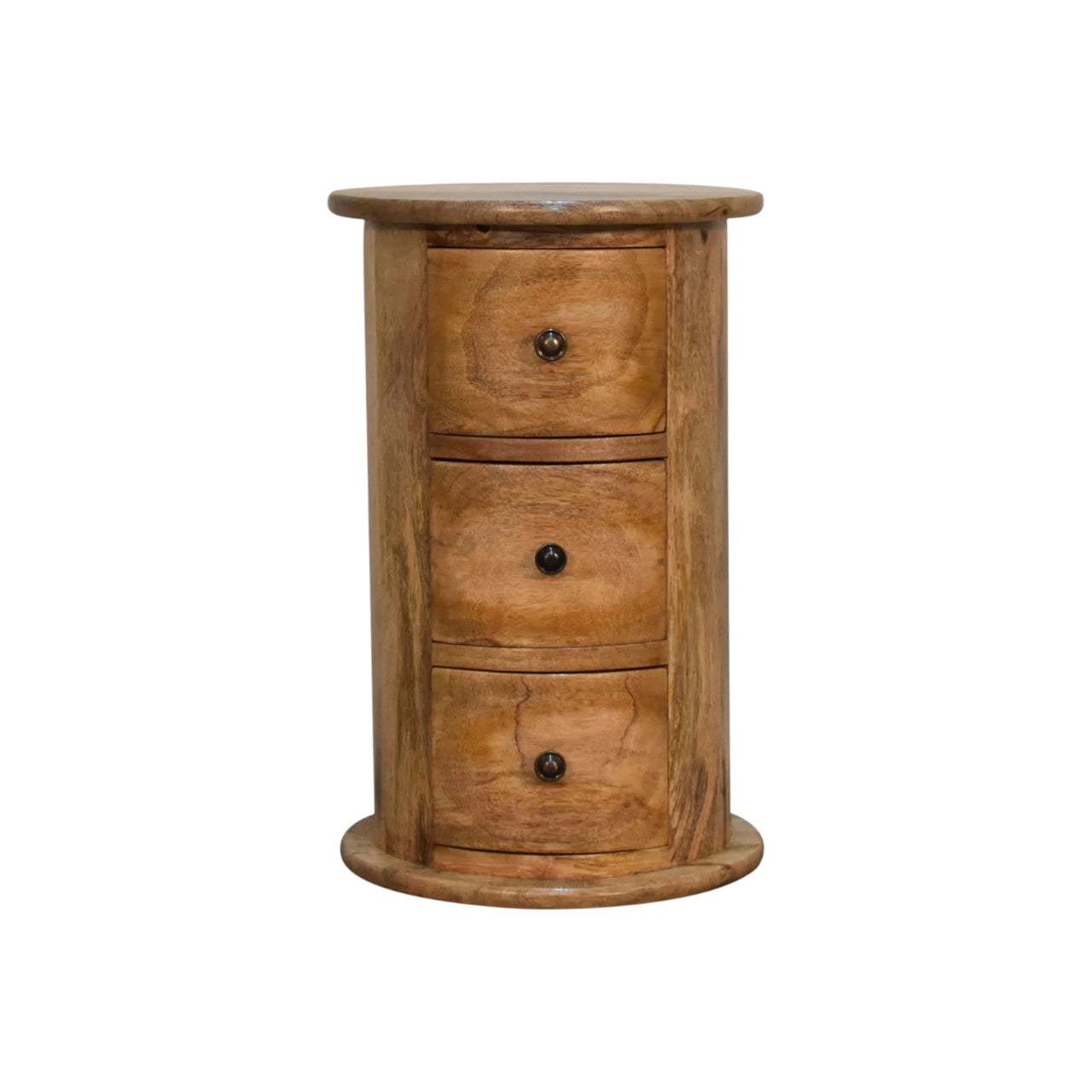 Mini Drum Chest Solid Mango Wood