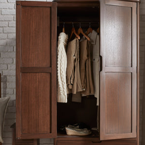 Norway Walnut Wardrobe - My Store