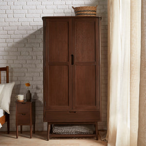 Norway Walnut Wardrobe - My Store