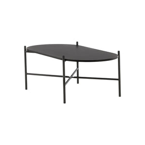 Pueblo Sofa Table, Black – Modern Scandinavian Coffee Table by Mmilo