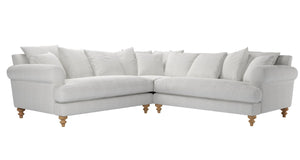 Teddy Medium Corner Sofa in Pumice House Basket Weave - My Store
