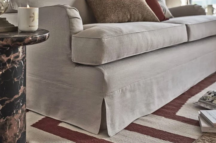 Bluebell Skirted Cover Fabric Sofa - My Store