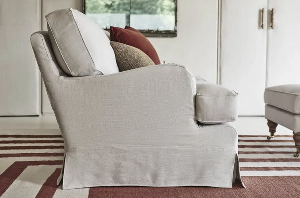 Bluebell Skirted Cover Fabric Sofa - My Store