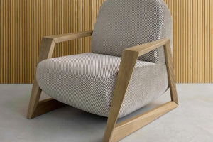 Hockney Armchair in Pumice House Basket Weave - My Store