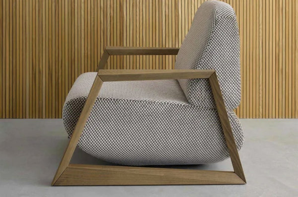 Hockney Armchair in Pumice House Basket Weave - My Store