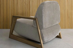 Hockney Armchair in Pumice House Basket Weave - My Store