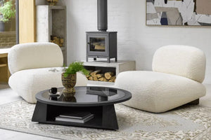 Seattle Armchair in Cappuccino Bubble Velvet - My Store