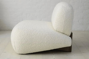 Seattle Armchair in Cappuccino Bubble Velvet - My Store