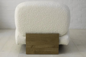 Seattle Armchair in Cappuccino Bubble Velvet - My Store