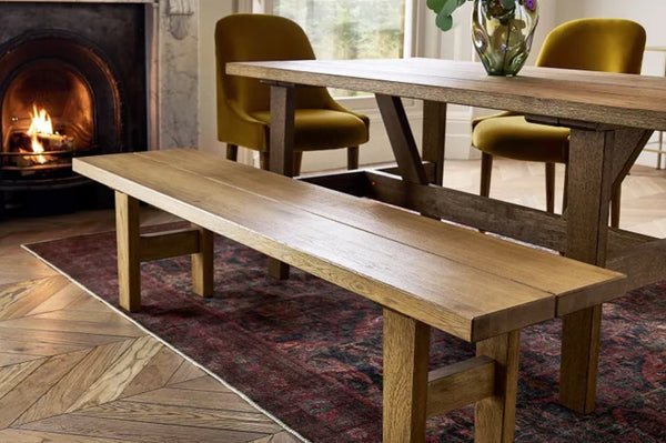 Kingsley Bench in Natural Oak - My Store