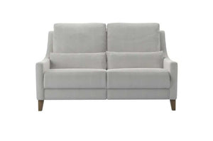 High Back Iggy 2 Seat Recliner Sofa in Pumice House Basket Weave - My Store