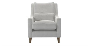 Iggy High Back Armchair in Pumice House Basket Weave - My Store