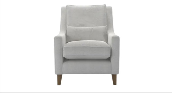 Iggy High Back Armchair in Pumice House Basket Weave - My Store