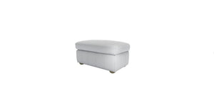 Tiffany Slim Medium Rectangular Footstool in Pumice House Basket Weave