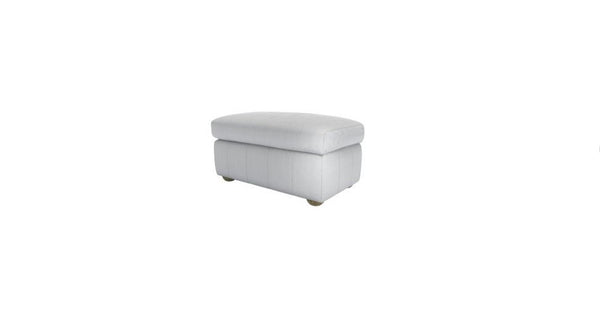 Tiffany Slim Medium Rectangular Footstool in Pumice House Basket Weave