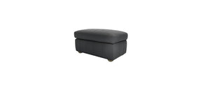 Tiffany Slim Medium Rectangular Footstool in Pumice House Basket Weave