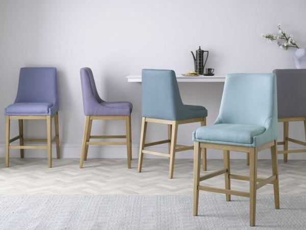 Basil Bar Stool in Pumice House Basket Weave - My Store