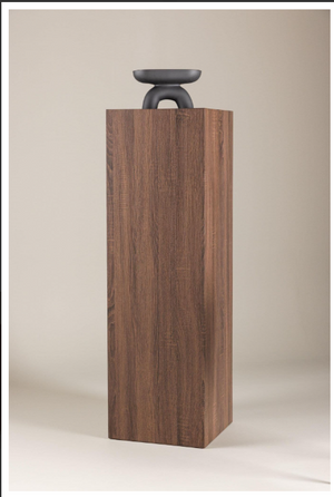 Ramsvik Side Table 40x130 cm – Brown, MDF Modern Console Table for Living Room, Hallway, or Bedroom