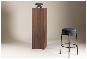 Ramsvik Side Table 40x130 cm – Brown, MDF Modern Console Table for Living Room, Hallway, or Bedroom