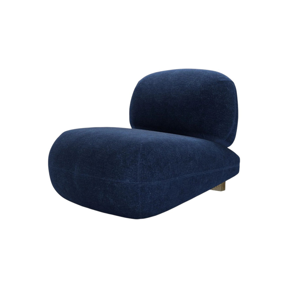 Seattle Armchair in Cappuccino Bubble Velvet