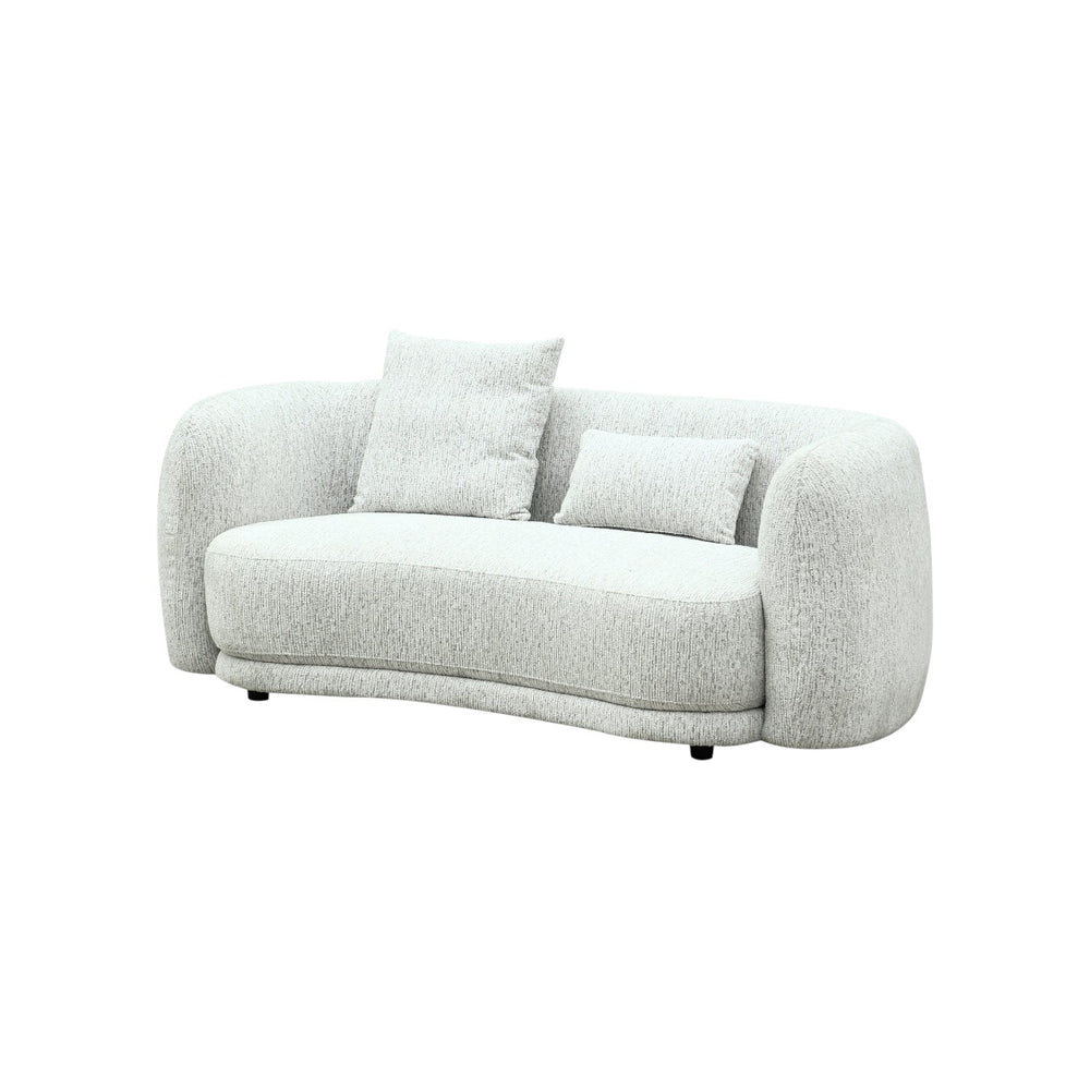 Sorelle 2-Seater Sofa with Cushions Modern Fabric Upholstery, Elegant Design & Relaxed Comfort - My Store
