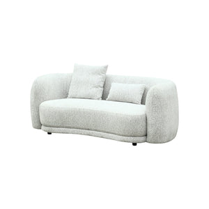 Sorelle 2-Seater Sofa with Cushions Modern Fabric Upholstery, Elegant Design & Relaxed Comfort - My Store