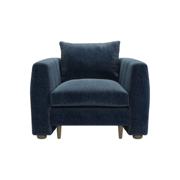 Tiffany Slim Armchair in Pumice House Basket Weave