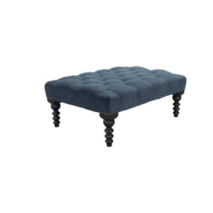 Bluebell Skirted Cover Footstool - My Store
