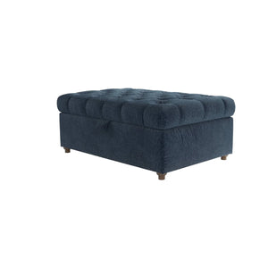Bluebell Skirted Cover Footstool - My Store